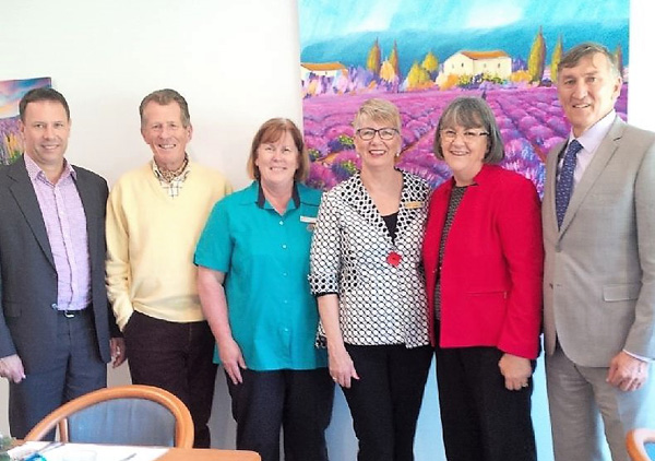 Scenic Rim Mayor, CEO and Div 1 Councillor Visit Roslyn Lodge