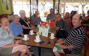 Ducked the rain at Jalla’s for tea and scones