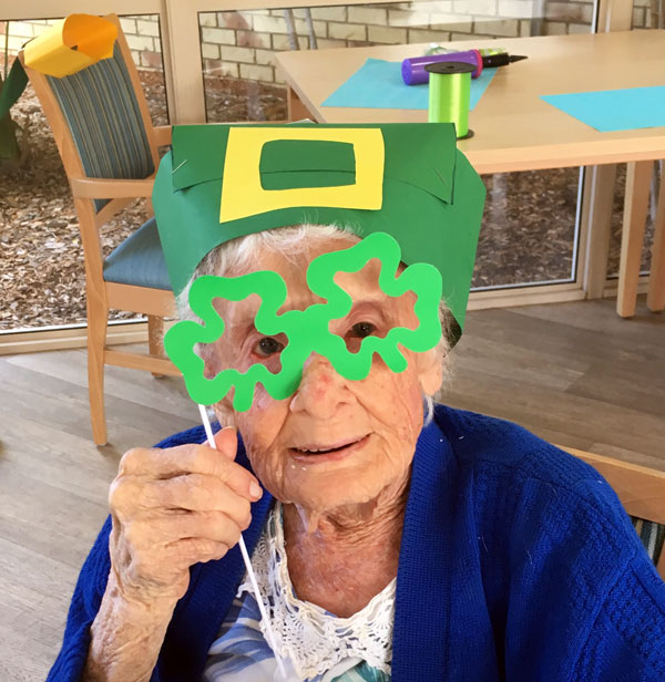 St Patricks Day celebrations at Beaumont Care