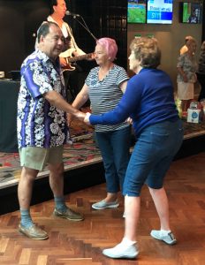 Peninsula residents enjoyed a trip to the Redcliffe Leagues Club for dancing and lunch.