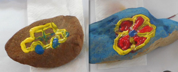Rock Painting at Roslyn Lodge