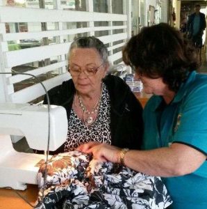 Sewing Time at Wamuran