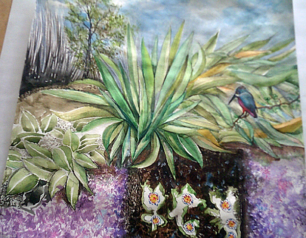 Roslyn Lodge Resident Artist Geoffrey