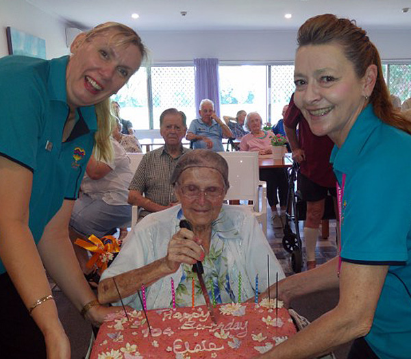 Happy Birthday Elsie Opperman turning 104!