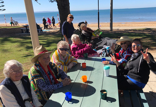 Peninsula residents enjoyed a day at Suttons beach.
