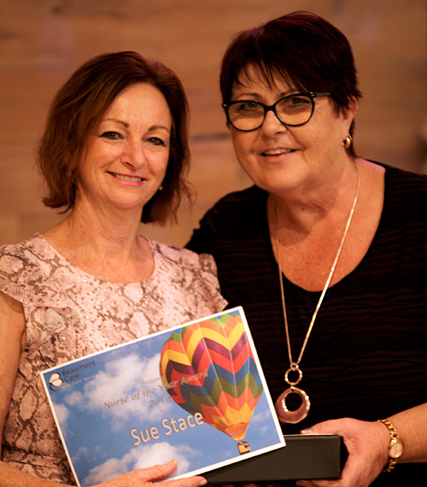 Sue Stace named 2019 Beaumont Care Nurse of the Year