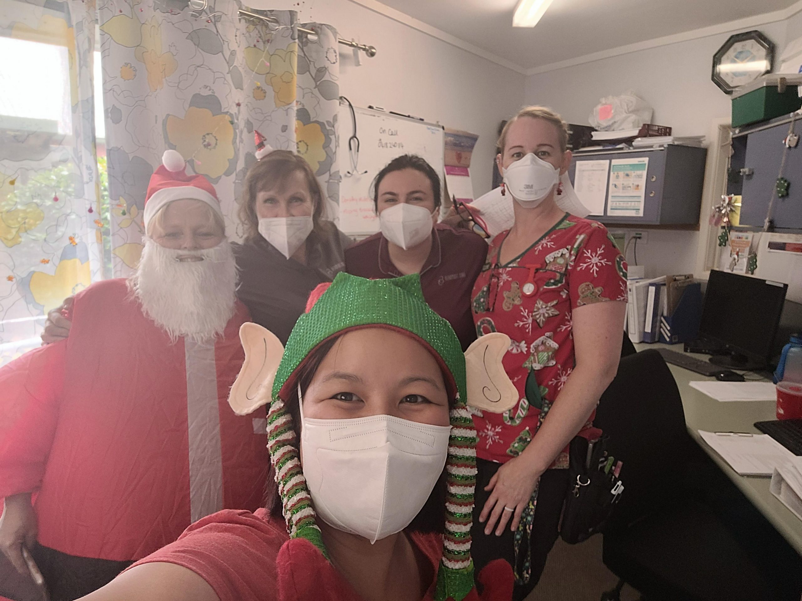 Santa Visits Tamborine Beaumont Care